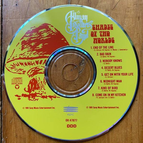 The Allman Brothers Band : Shades Of Two Worlds (CD, Album)