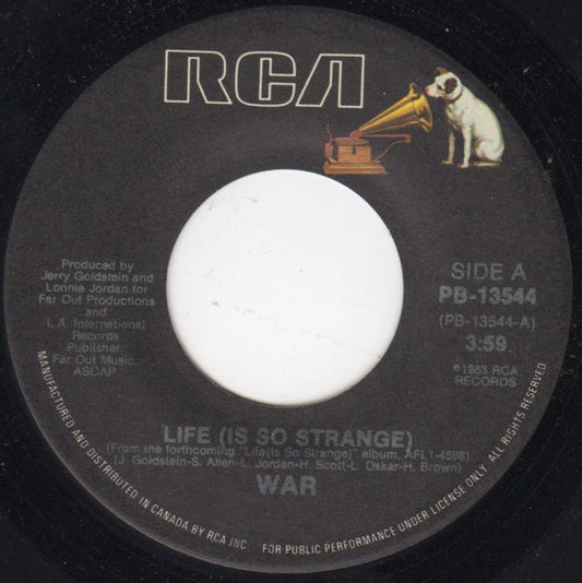 War : Life (Is So Strange) (7")