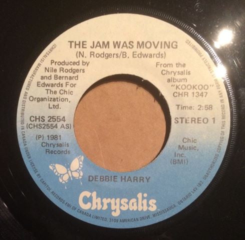 Debbie Harry* : The Jam Was Moving (7", Single)