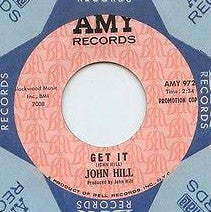 John Hill (5) : Get It / Bug Eyes (7", Promo)