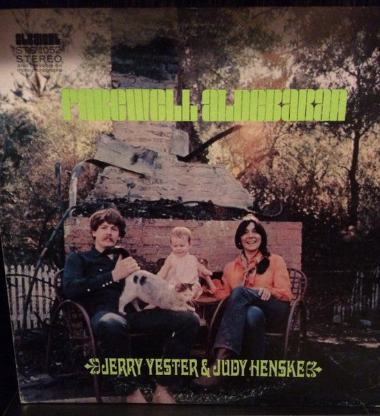 Judy Henske & Jerry Yester : Farewell Aldebaran (LP, Album)