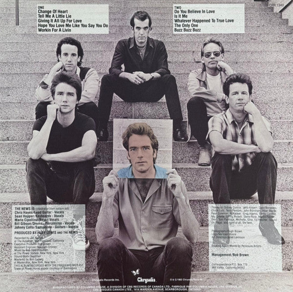 Huey Lewis And The News* : Picture This (LP, Album, Club)