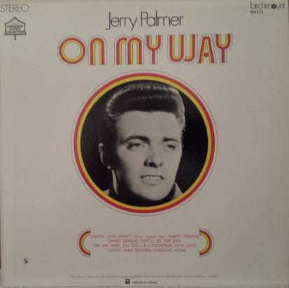 Jerry Palmer : On My Way (LP, Album)