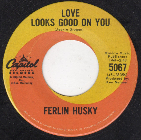 Ferlin Husky : The Face Of A Clown (7", Single)