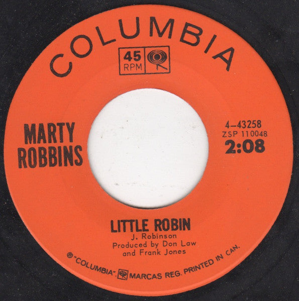 Marty Robbins : Ribbon Of Darkness (7", Single)