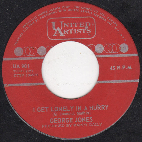 George Jones (2) : What's Money (7", Single)