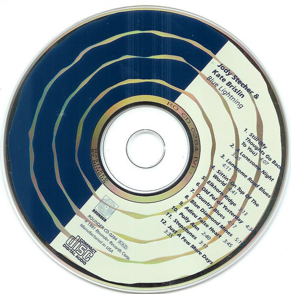Jody Stecher & Kate Brislin : Blue Lightning (CD, Album)