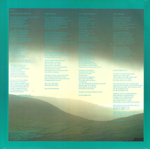 The Men They Couldn't Hang : How Green Is The Valley (LP, Album)