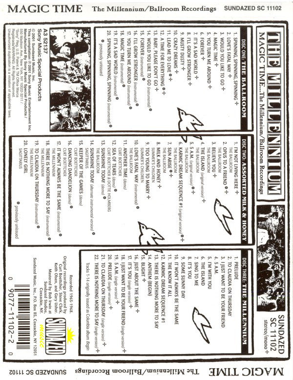The Millennium : Magic Time: The Millennium/Ballroom Recordings (3xCD, Comp)