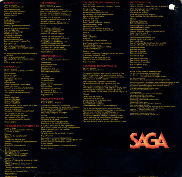 Saga (3) : Heads Or Tales (LP, Album, Lac)