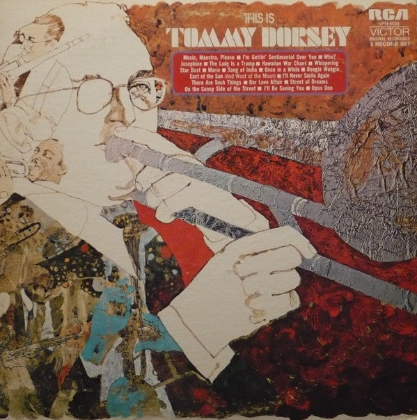 Tommy Dorsey, Tommy Dorsey And His Orchestra : This Is Tommy Dorsey (2xLP, Comp, Mono, Gat)