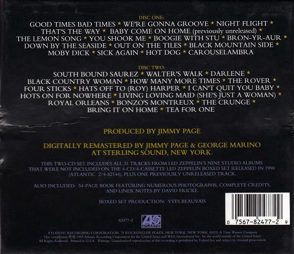 Led Zeppelin : Boxed Set2 (2xCD, Comp, RM + Box)