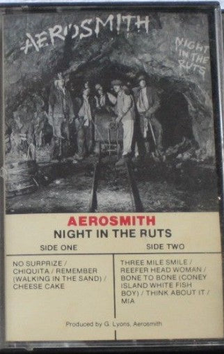 Aerosmith : Night In The Ruts (Cass, Album, Dol)