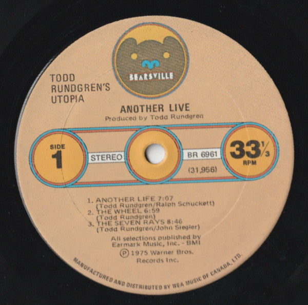 Utopia (5) : Another Live (LP, Album)