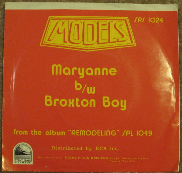 The Models (7) : Maryanne (7", Single)