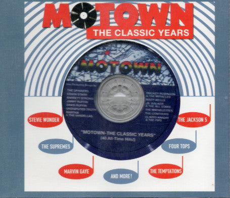 Various : Motown - The Classic Years (2xCD, Comp, Club)