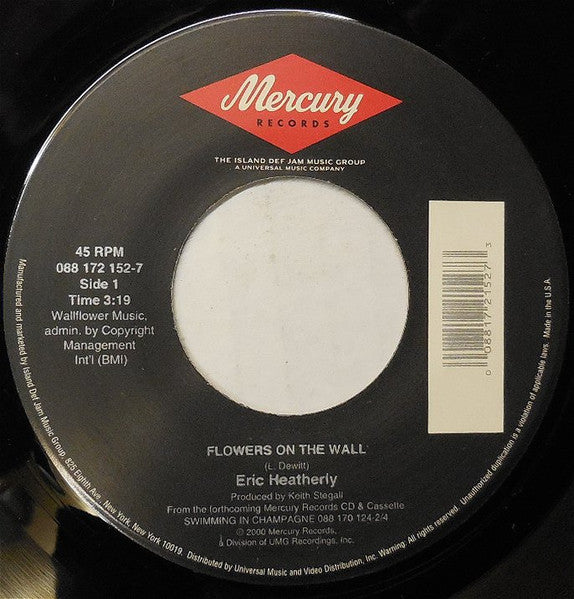 Eric Heatherly : Flowers On The Wall (7", Single)