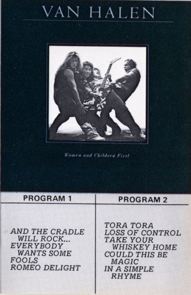 Van Halen : Women And Children First (Cass, Album, Dol)