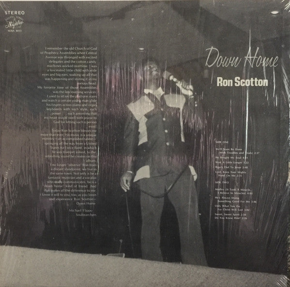 Ron Scotton : Down Home (LP, Album)