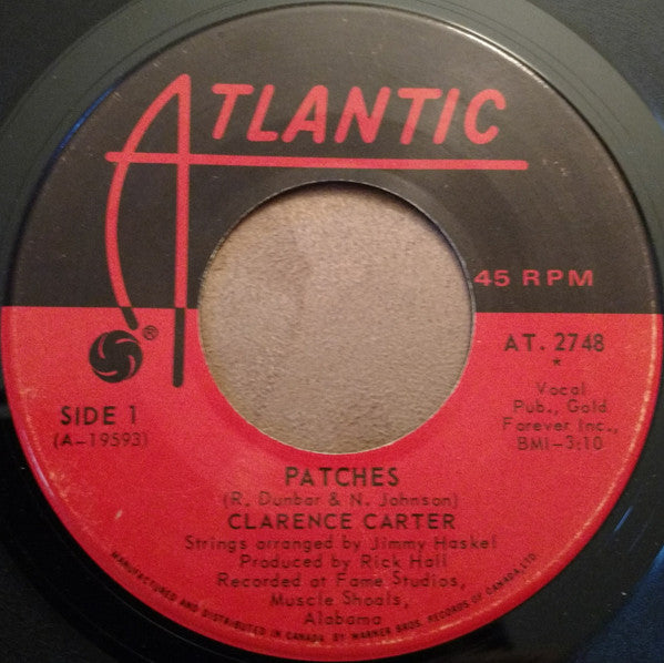 Clarence Carter : Patches (7", Single)