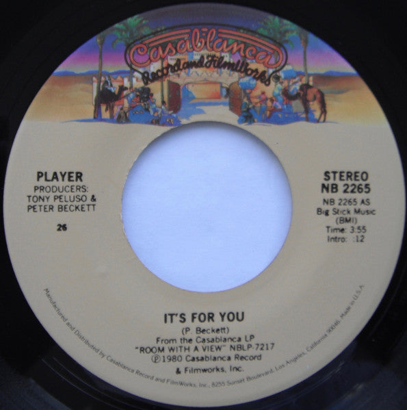 Player (4) : It's For You (7", Single)
