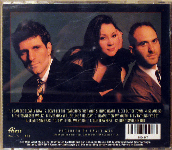 Holly Cole Trio : Don't Smoke In Bed (CD, Album, Club)