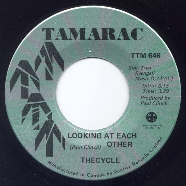 The Cycle : All I Really Need Is You / Looking At Each Other (7", Single)