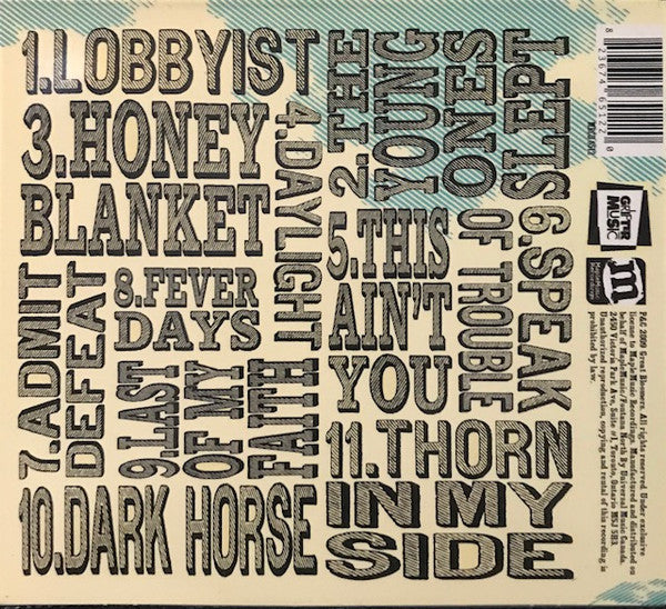Great Bloomers : Speak Of Trouble (CD, Album)
