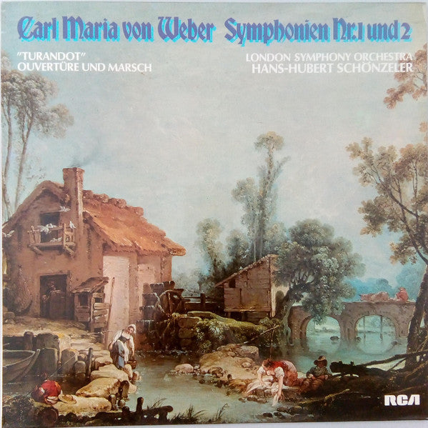 Carl Maria von Weber - London Symphony Orchestra, Hans-Hubert Schönzeler : Symphonien Nr. 1 Und 2 (LP)