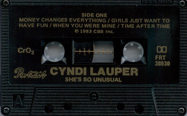 Cyndi Lauper : She's So Unusual (Cass, Album, CrO)