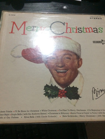 Bing Crosby : Merry Christmas (LP, Album)