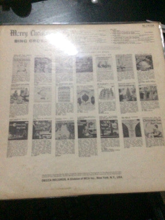 Bing Crosby : Merry Christmas (LP, Album)