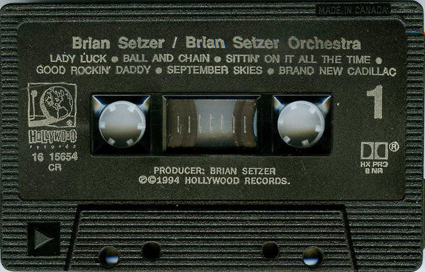 Brian Setzer Orchestra : The Brian Setzer Orchestra (Cass, Album)