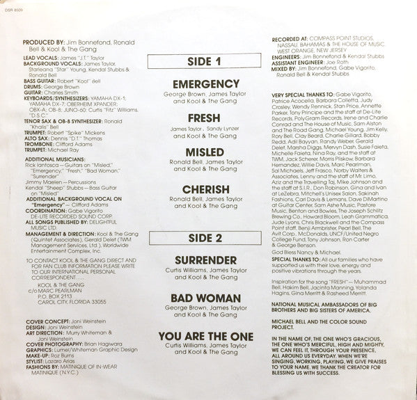 Kool & The Gang : Emergency (LP, Album)