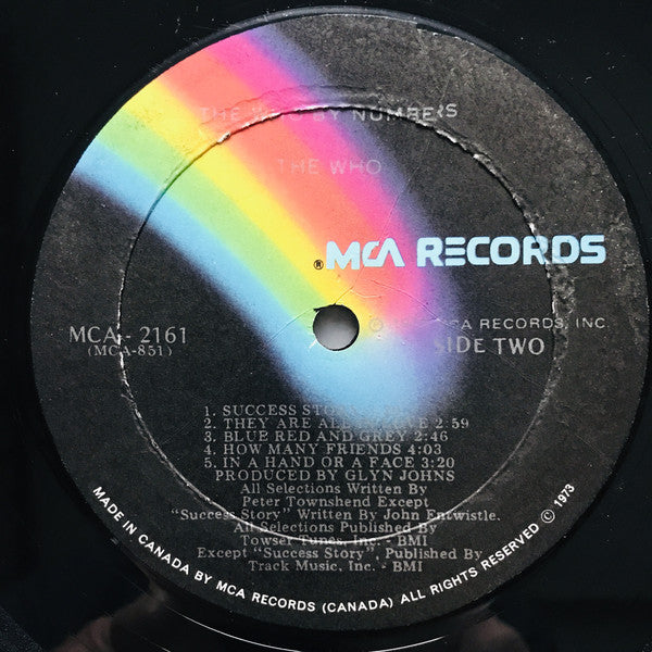 The Who : The Who By Numbers (LP, Album)