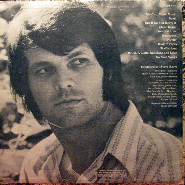 Tommy Roe : We Can Make Music (LP, Album)