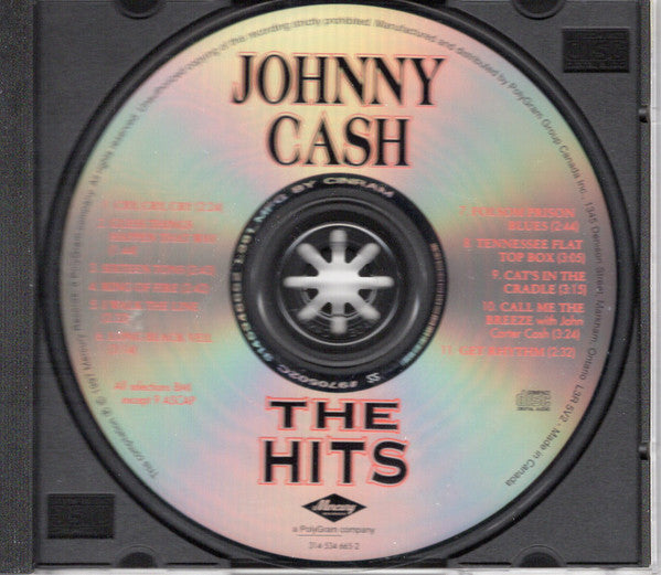 Johnny Cash : The Hits (CD, Comp)