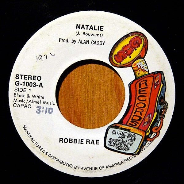 Robbie Rae : Natalie (7", Single)