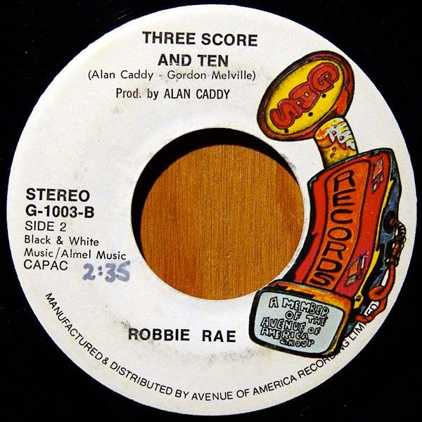 Robbie Rae : Natalie (7", Single)