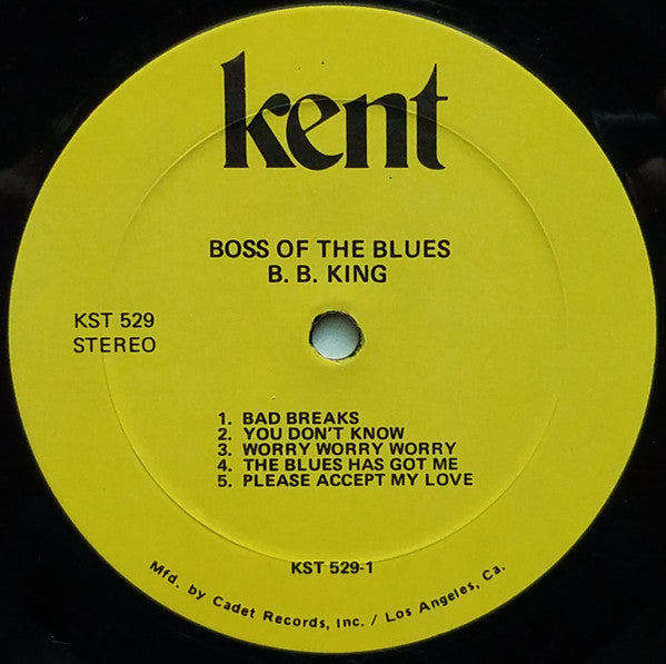 B.B. King : Boss Of The Blues (LP, Comp, RE)
