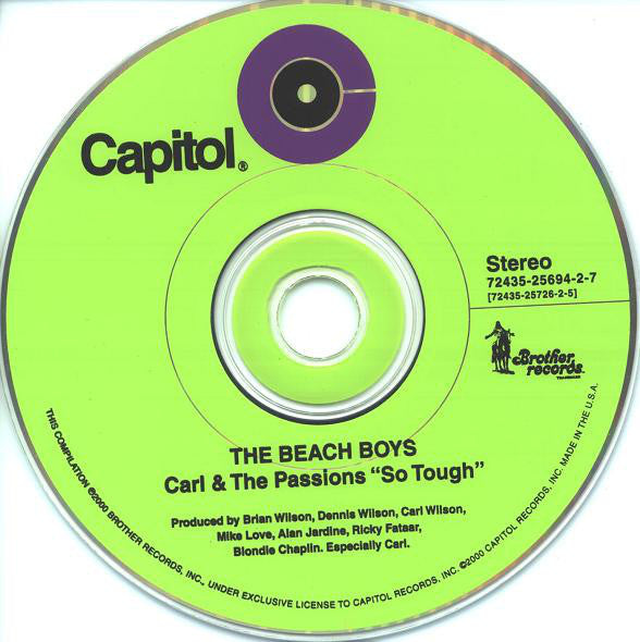 The Beach Boys : Carl & The Passions "So Tough" / Holland (CD, Album, RE, RM + CD, Album, RE, RM + Comp, RE)
