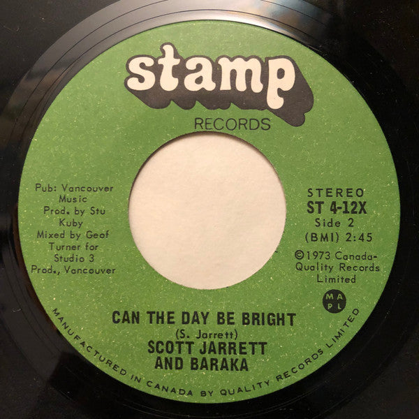 Scott Jarrett And Baraka : Maryanne (7", Single)