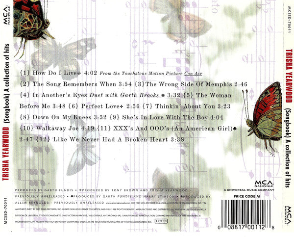 Trisha Yearwood : (Songbook) A Collection Of Hits (HDCD, Comp)