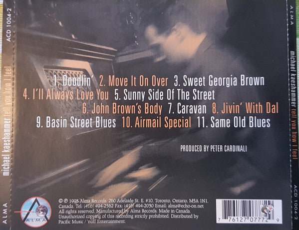 Michael Kaeshammer : Tell You How I Feel (CD, Album)