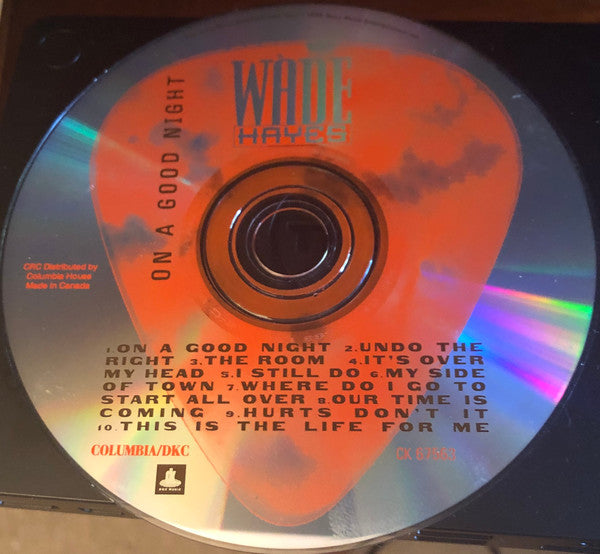 Wade Hayes : On A Good Night (CD, Album, Club)