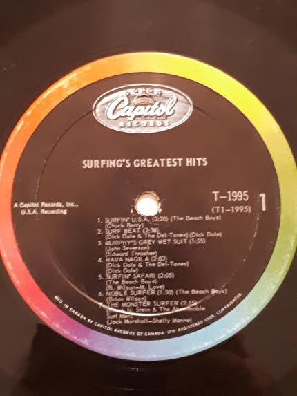 Various : Surfing's Greatest Hits (LP, Comp, Mono)