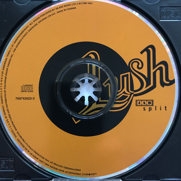 Lush : Split (CD, Album)