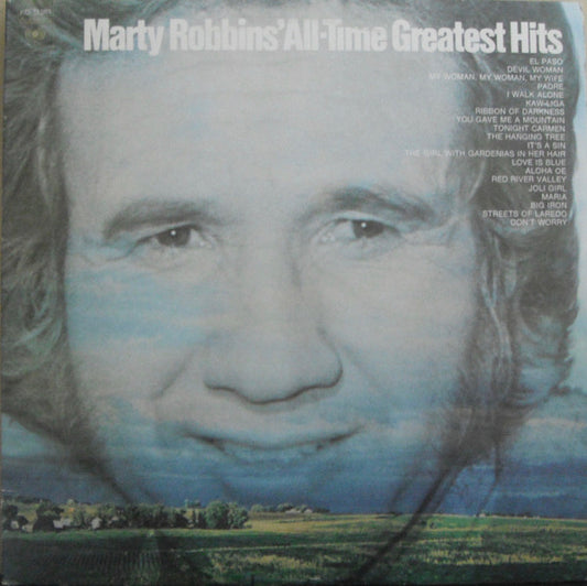 Marty Robbins : Marty Robbins' All-Time Greatest Hits (2xLP, Comp, RE, Gat)
