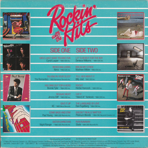 Various : Rockin' With The Hits (LP, Comp)