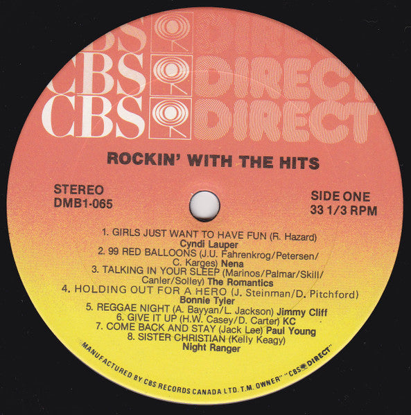 Various : Rockin' With The Hits (LP, Comp)